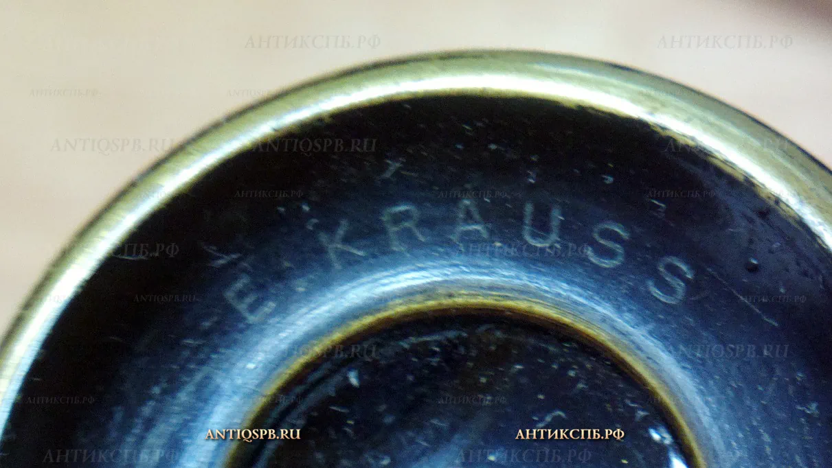 Бинокль полевой антикварный. Krauss. №19848